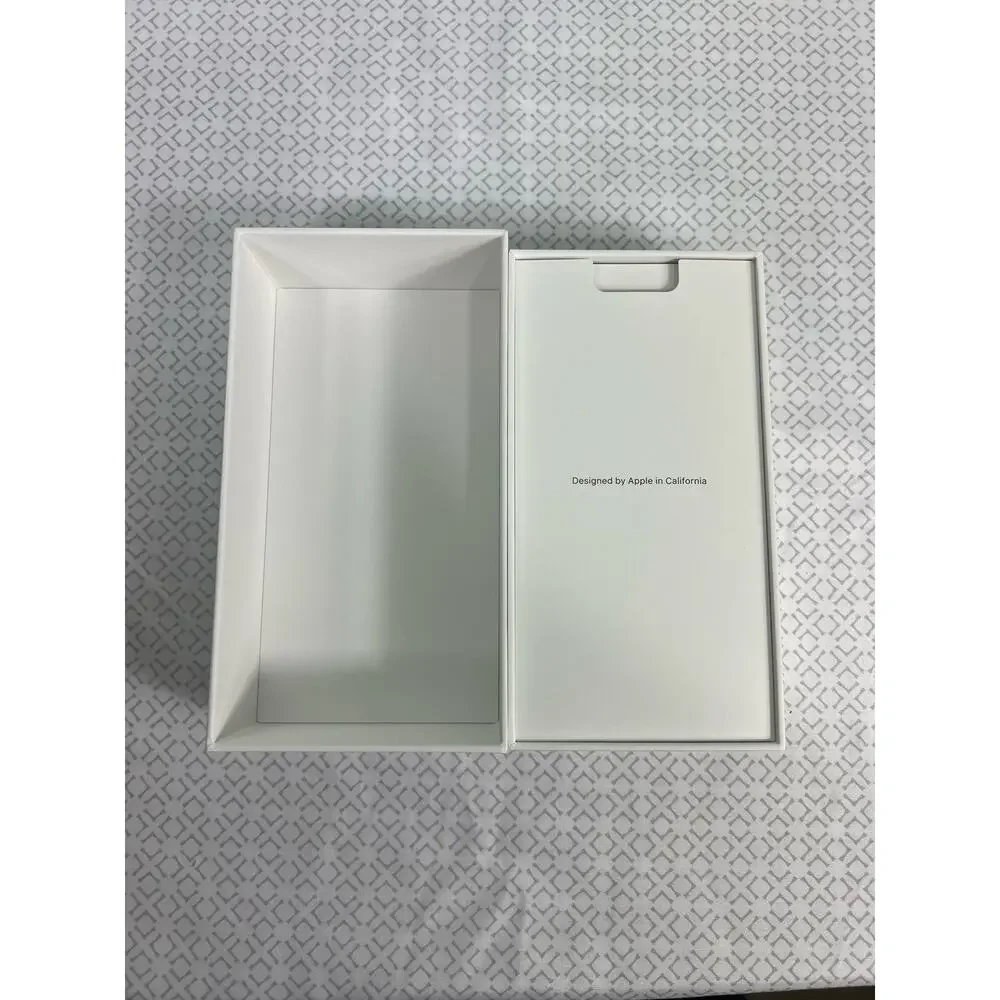 Iphone XS Max Space Gray 256GB Instructions and apple stickers BOX ONLY